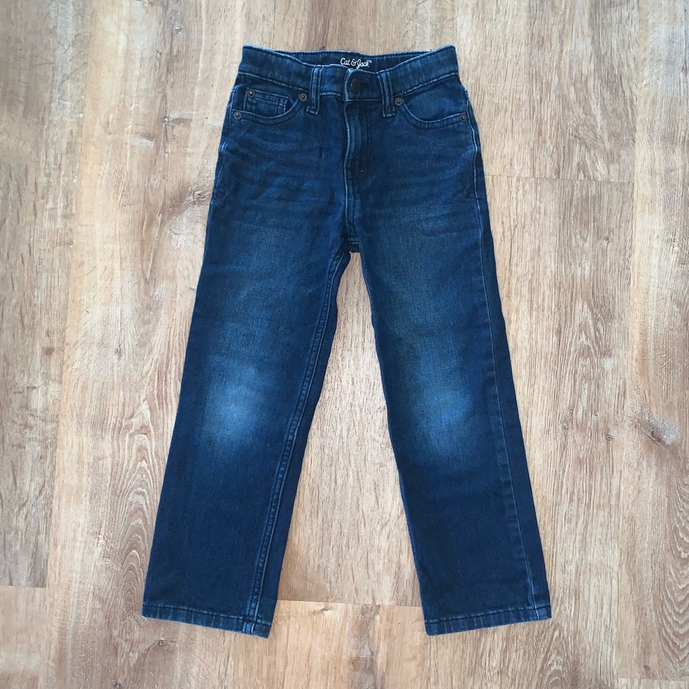 Cat & Jack Straight Leg Denim Size 5